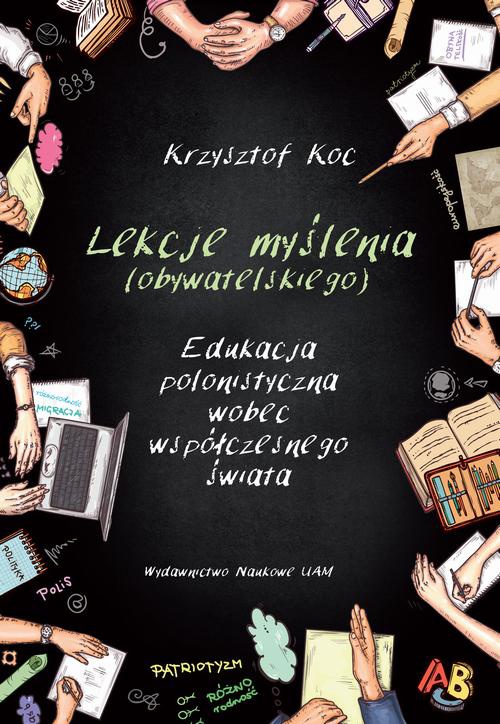 Обложка книги под заглавием:Lekcje myślenia (obywatelskiego)