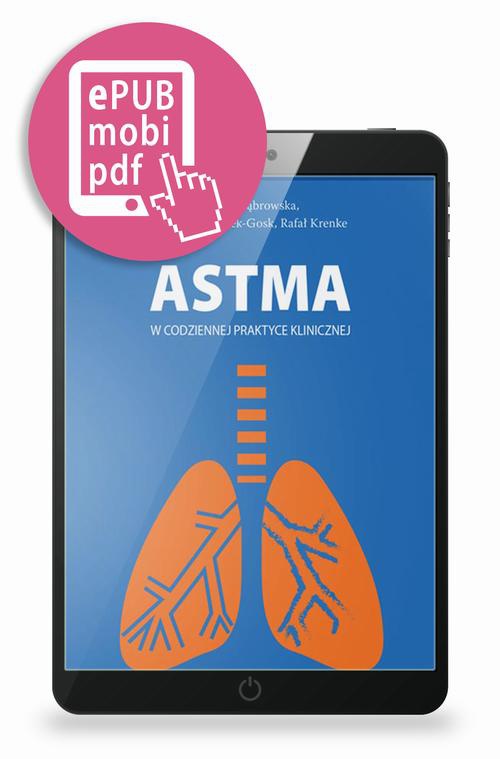 The cover of the book titled: Astma w codziennej praktyce klinicznej