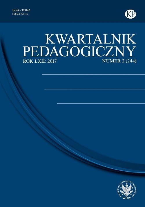 The cover of the book titled: Kwartalnik Pedagogiczny 2017/2 (244)