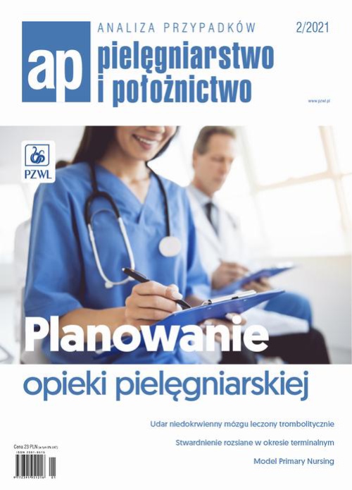 The cover of the book titled: Analiza Przypadków. Pielęgniarstwo i Położnictwo 2/2021