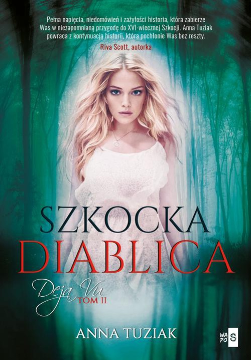 Обложка книги под заглавием:Deja Vu 2. Szkocka diablica