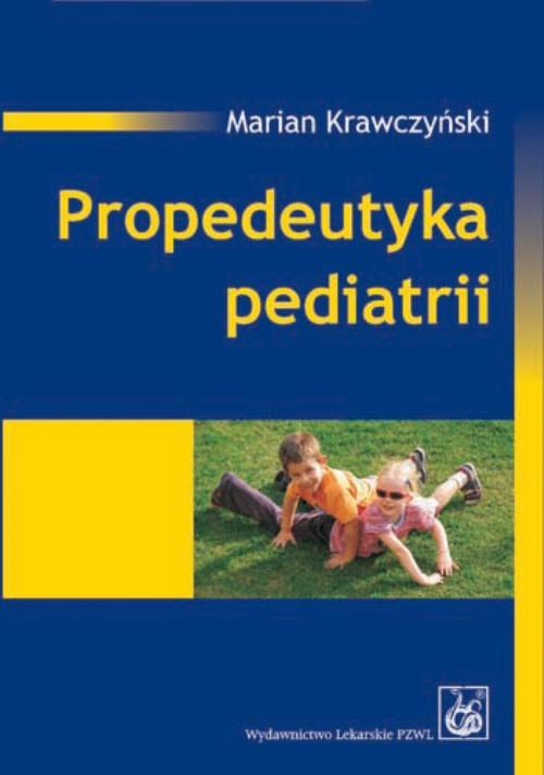 Обложка книги под заглавием:Propedeutyka pediatrii