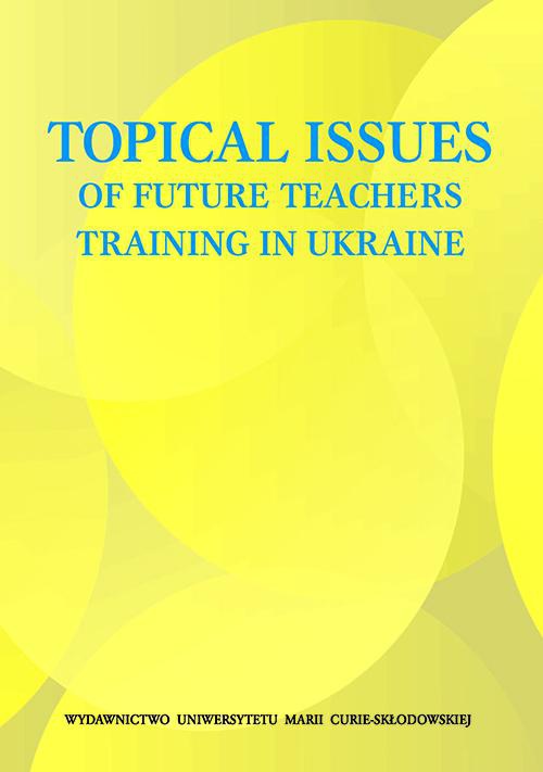 Okładka książki o tytule: Topical Issues of Future Teachers Training in Ukraine