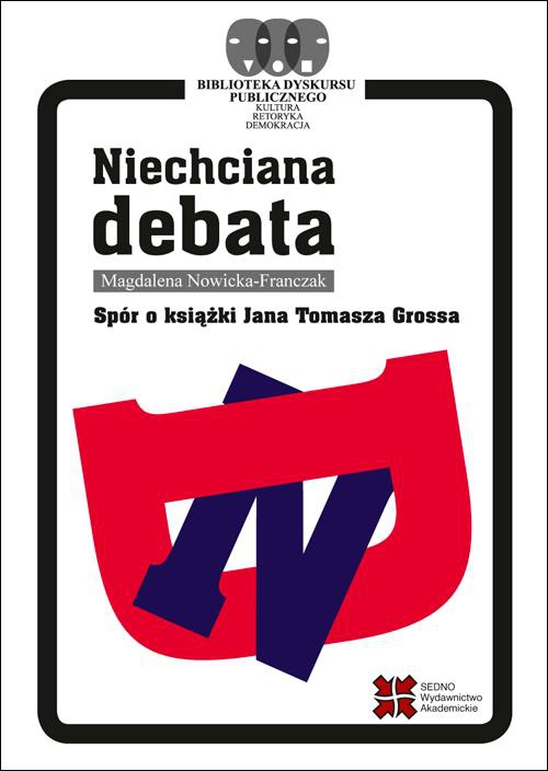 Обложка книги под заглавием:Niechciana debata