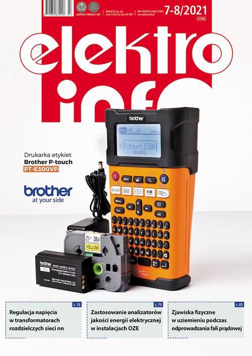 The cover of the book titled: Elektro.Info 7-8/2021