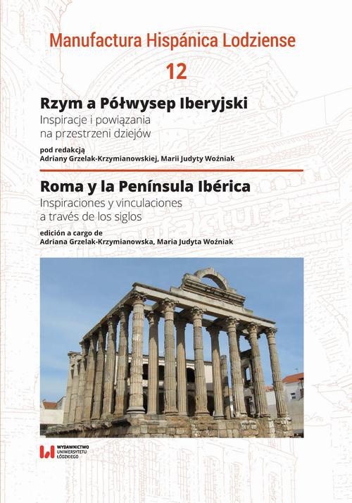The cover of the book titled: Rzym a Półwysep Iberyjski