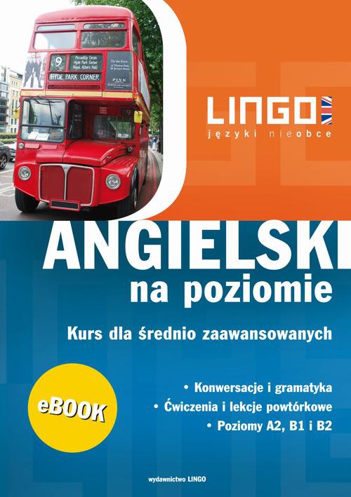 The cover of the book titled: Angielski na poziomie