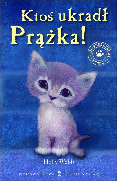 Обложка книги под заглавием:Ktoś ukradł Prążka