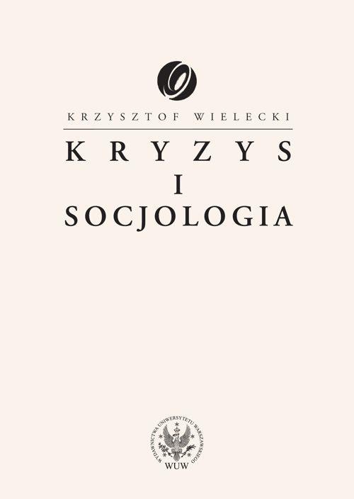 Обложка книги под заглавием:Kryzys i socjologia
