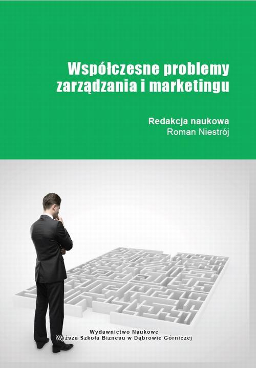 Обложка книги под заглавием:Współczesne problemy zarządzania i marketingu