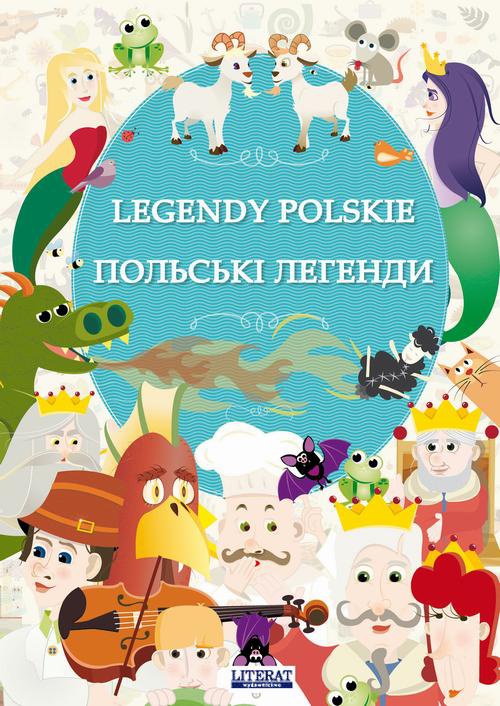 Okładka książki o tytule: Legendy polskie. Польські легенди