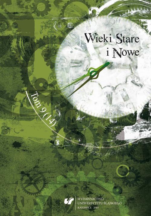 The cover of the book titled: Wieki Stare i Nowe. T. 9 (14)