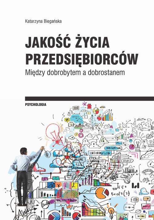 The cover of the book titled: Jakość życia przedsiębiorców