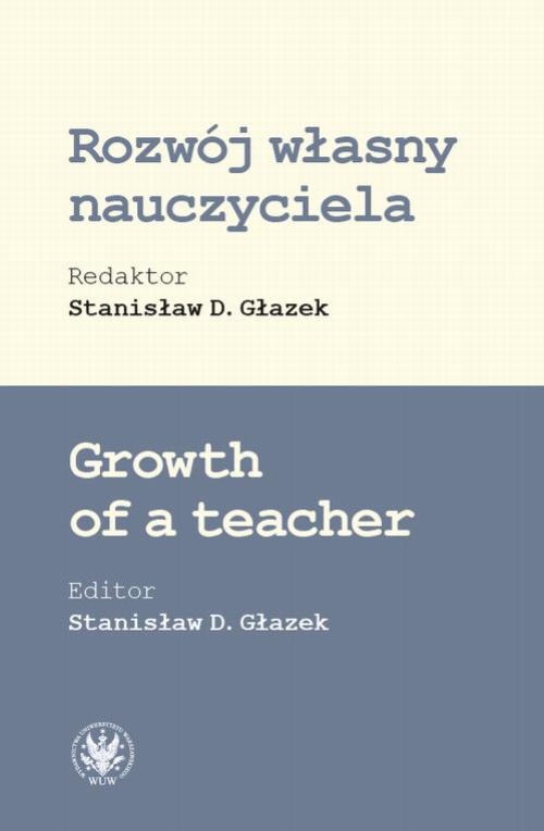 The cover of the book titled: Rozwój własny nauczyciela