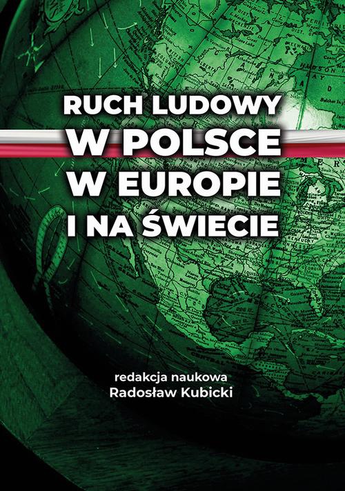 Обложка книги под заглавием:Ruch ludowy w Polsce, w Europie i na świecie