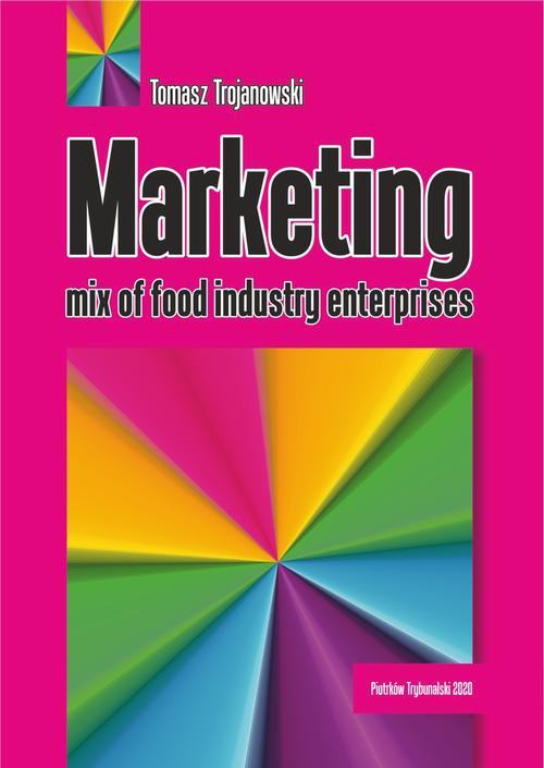 Okładka:Marketing mix of food industry enterprises. 