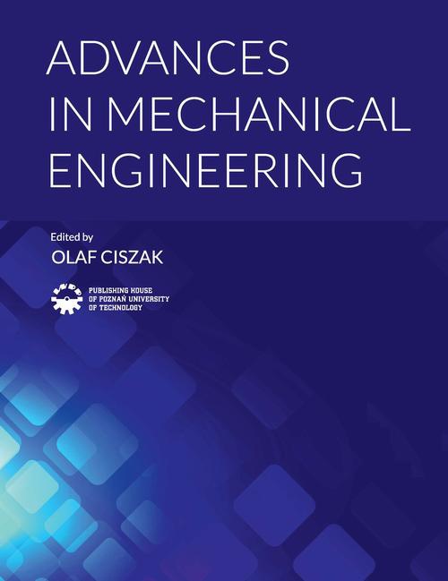 Okładka książki o tytule: Advances in mechanical engineering