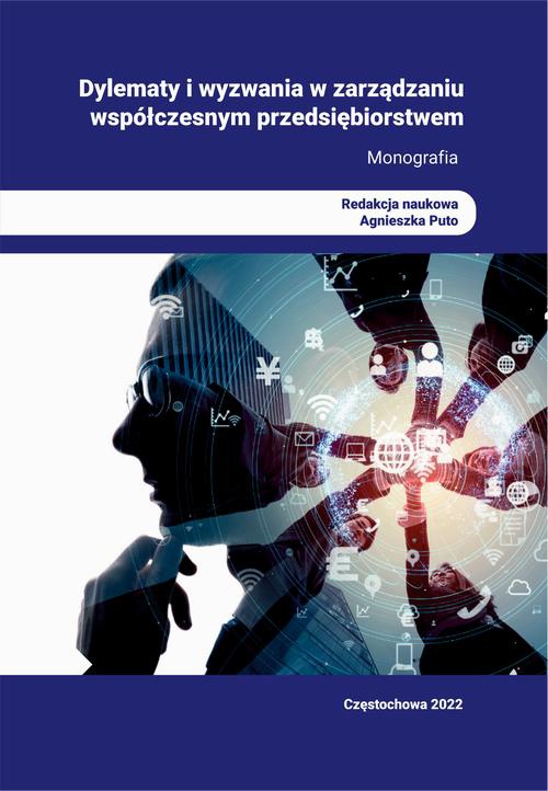Okładka książki o tytule: Dylematy i wyzwania w zarządzaniu współczesnym przedsiębiorstwem