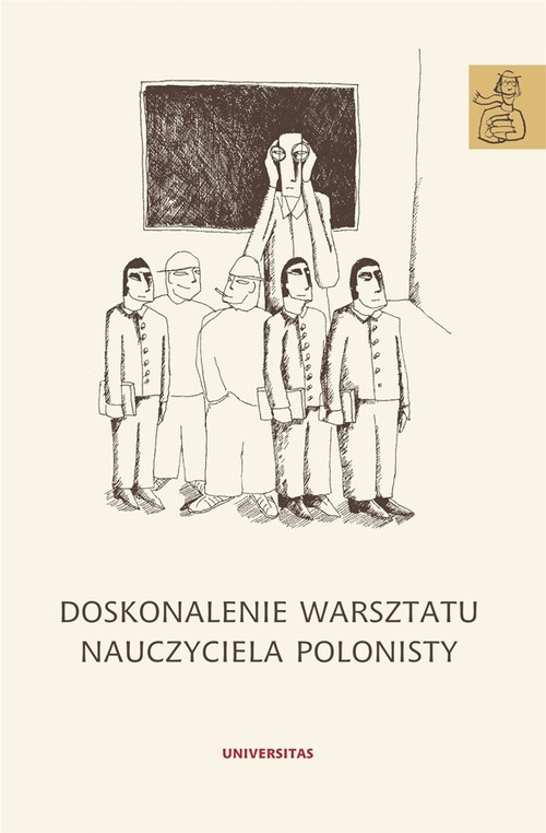 Обложка книги под заглавием:Doskonalenie warsztatu nauczyciela polonisty