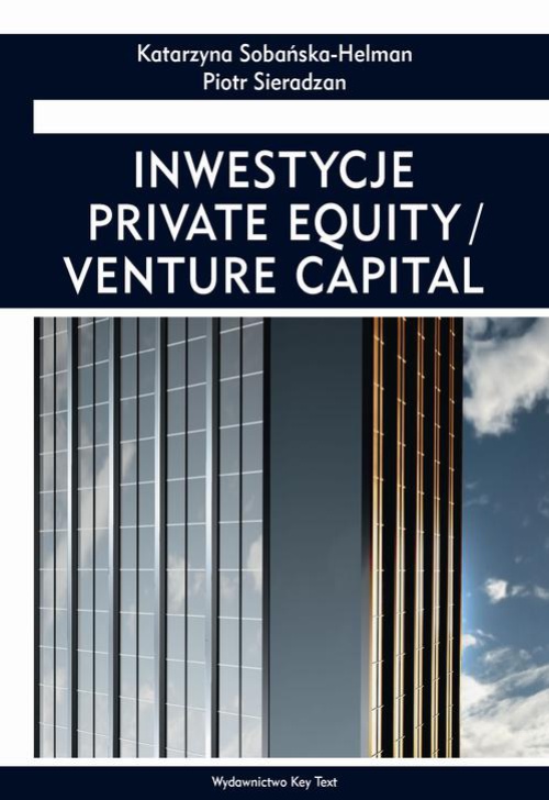 Обкладинка книги з назвою:Inwestycje private equity/venture capital