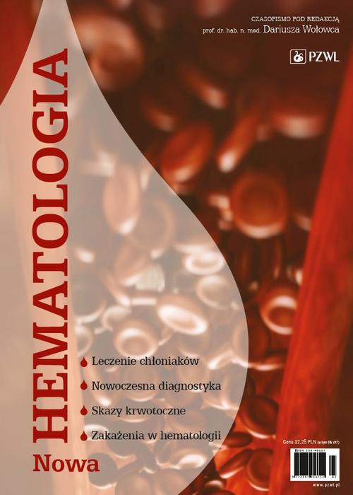 Обложка книги под заглавием:Nowa Hematologia 2017