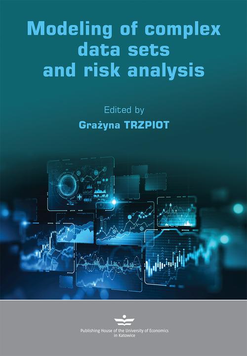 The cover of the book titled: Modeling of complex data sets and risk analysis