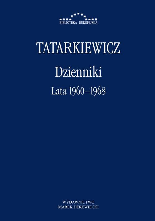 Обложка книги под заглавием:Dzienniki. Część II: lata 1960–1968