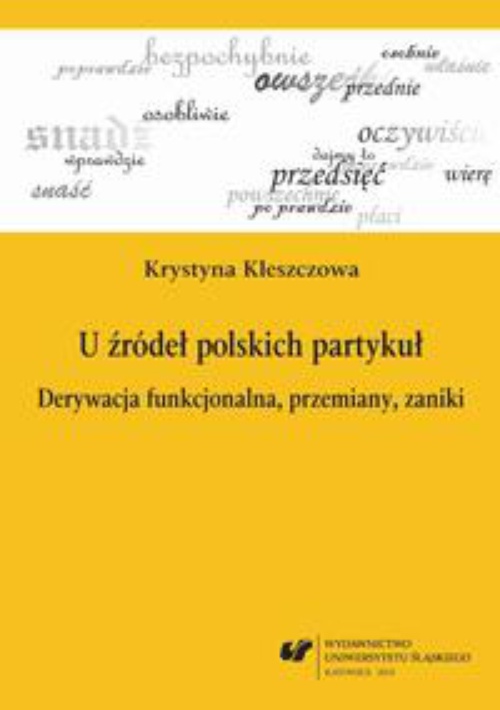 Okładka książki o tytule: U źródeł polskich partykuł