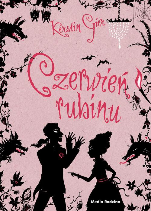 The cover of the book titled: Trylogia Czasu. Czerwień rubinu
