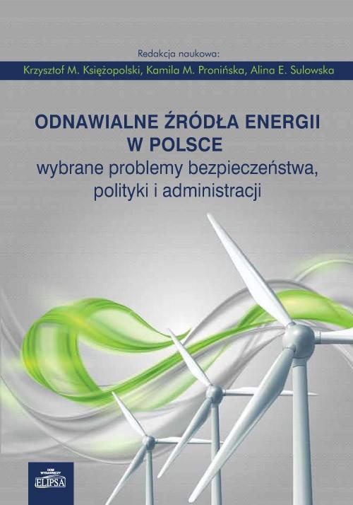 Okładka książki o tytule: Odnawialne źródła energii w Polsce