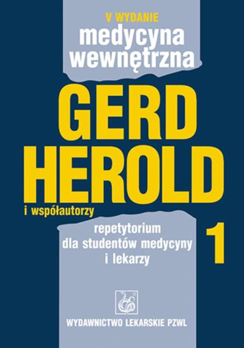 The cover of the book titled: Medycyna wewnętrzna. Tom 1
