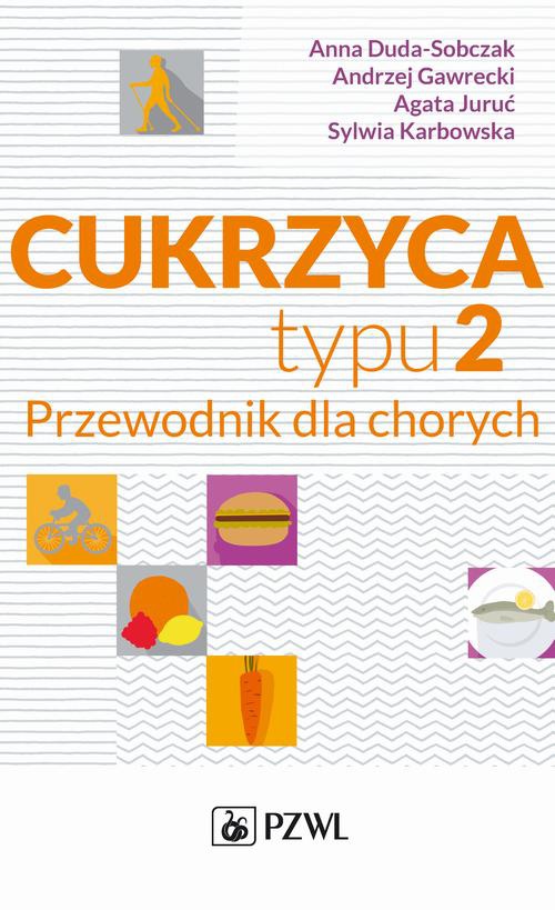 Обложка книги под заглавием:Cukrzyca typu 2