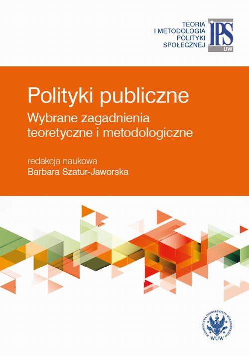 The cover of the book titled: Polityki publiczne