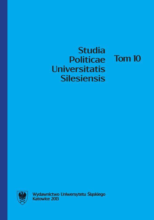 Okładka książki o tytule: Studia Politicae Universitatis Silesiensis. T. 10