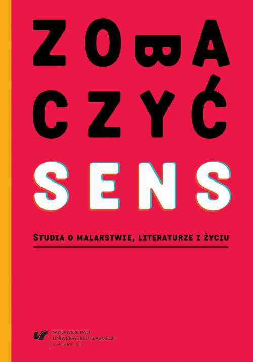 The cover of the book titled: Zobaczyć sens