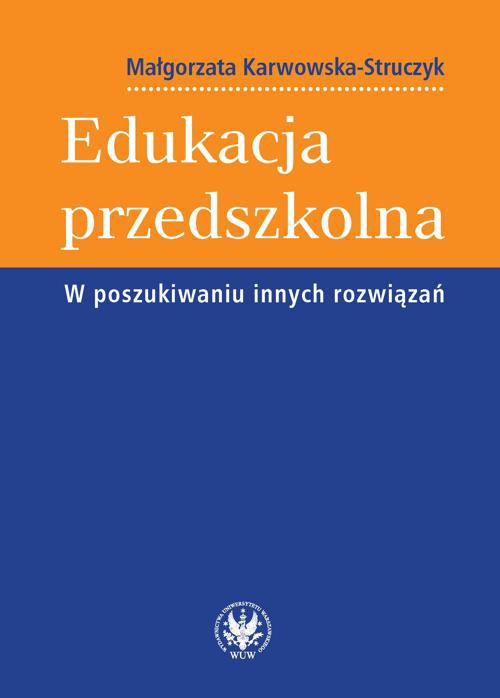 Обкладинка книги з назвою:Edukacja przedszkolna