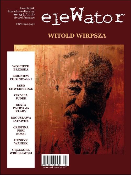 The cover of the book titled: eleWator 23 (1/2018) - Witold Wirpsza