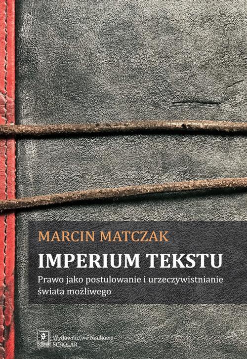 Обложка книги под заглавием:Imperium tekstu