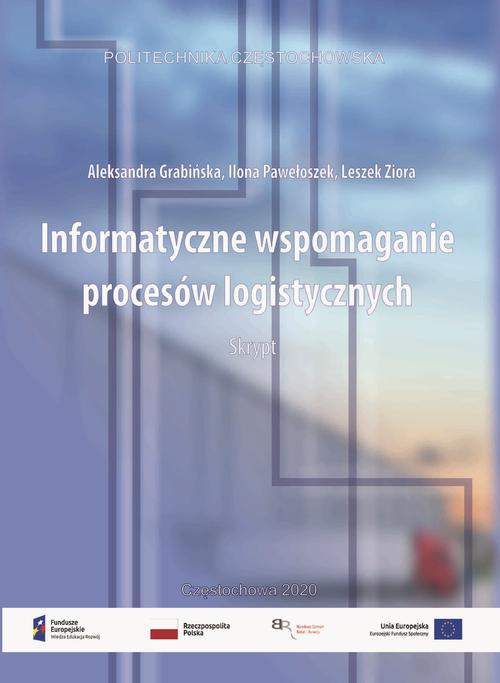 Okładka książki o tytule: Informatyczne wspomaganie procesów logistycznych