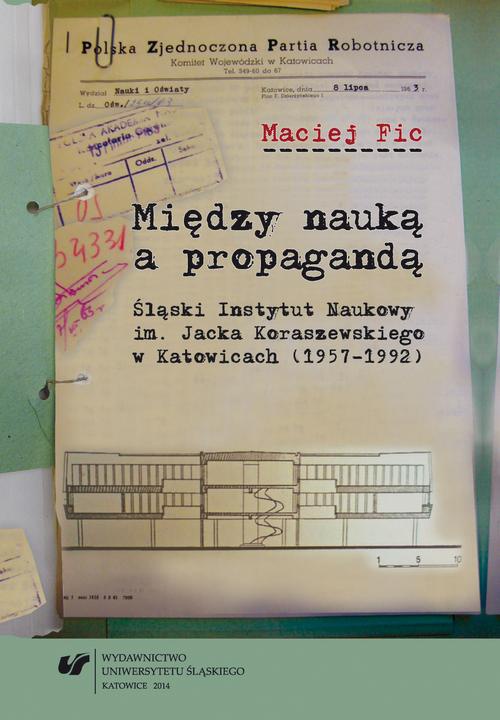 Okładka książki o tytule: Między nauką a propagandą
