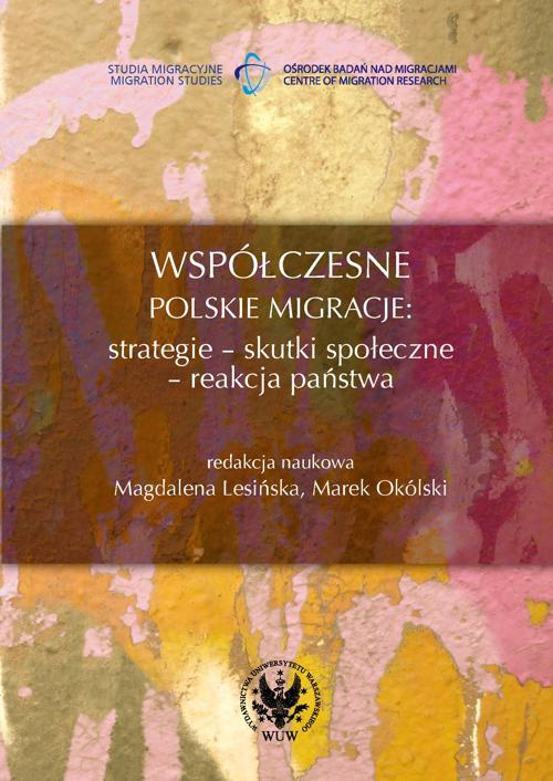 Okładka:Współczesne polskie migracje 