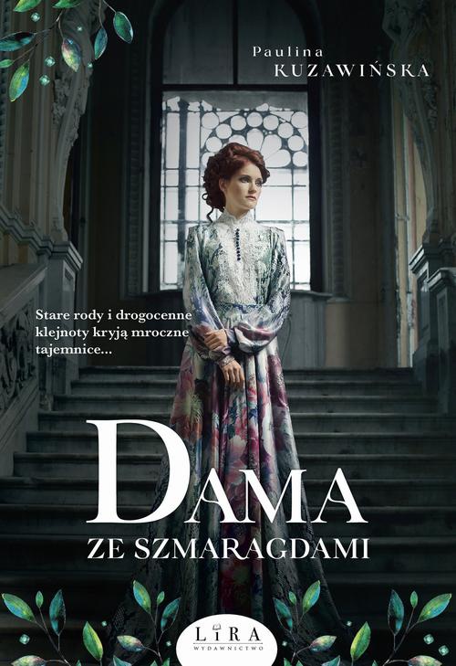 Обложка книги под заглавием:Dama ze szmaragdami