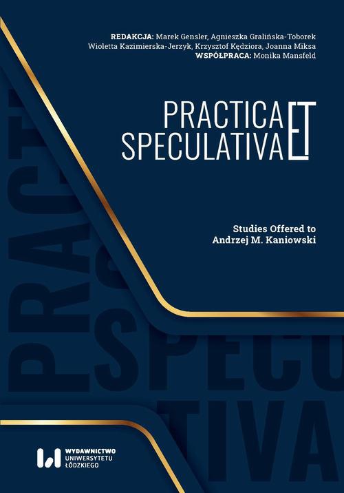Okładka książki o tytule: Practica et Speculativa