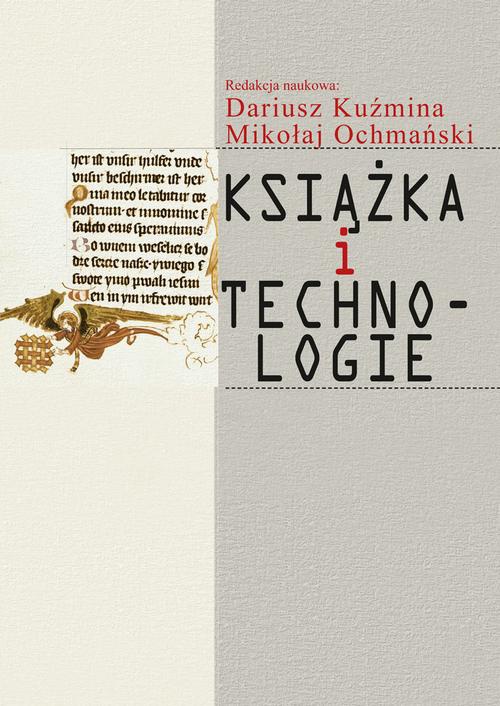 Обложка книги под заглавием:Książka i technologie