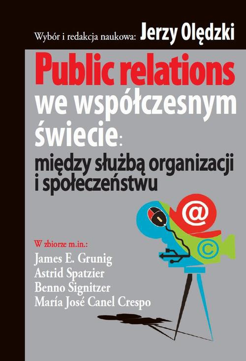 Okładka książki o tytule: Public relations we współczesnym świecie: