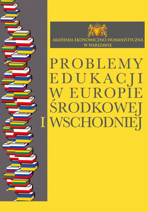 Обложка книги под заглавием:Problemy edukacji w Europie Środkowej i Wschodniej