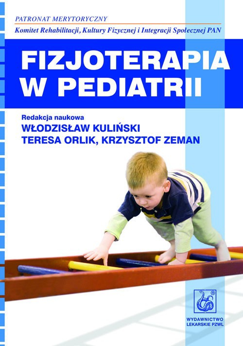 Обложка книги под заглавием:Fizjoterapia w pediatrii