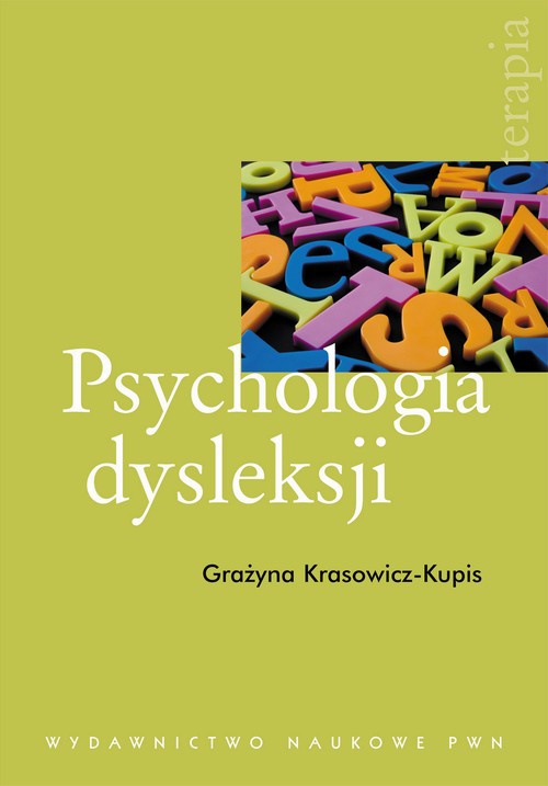 Обложка книги под заглавием:Psychologia dysleksji