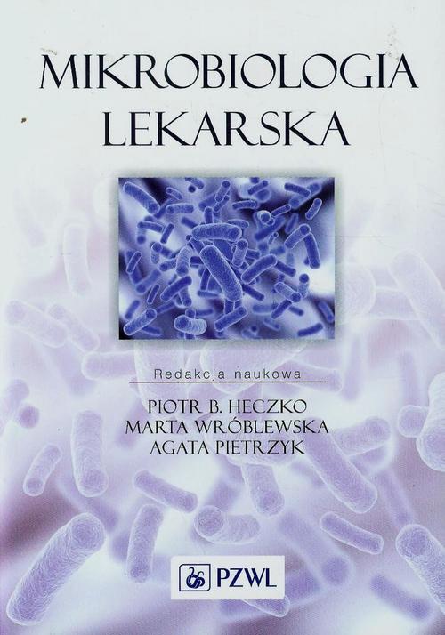 Обложка книги под заглавием:Mikrobiologia lekarska
