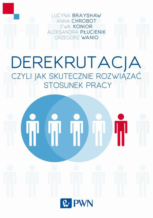 The cover of the book titled: Derekrutacja, czyli jak skutecznie rozwiązać stosunek pracy